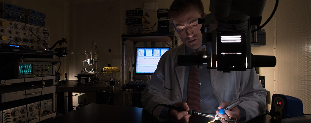 Dr. Jowett in SPEL Lab