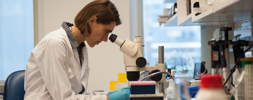 Dr. Tina Stankovic in her lab