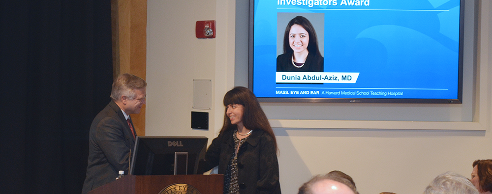 Dunia receives Young Investigator Award