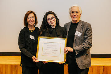 Dr. Shalhout Presented Pollack Award 